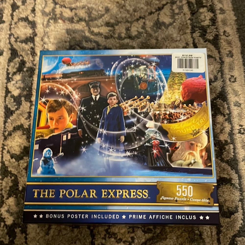 550 piece Polar Express puzzle